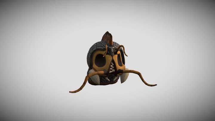 Wasp Warrior 3D Model