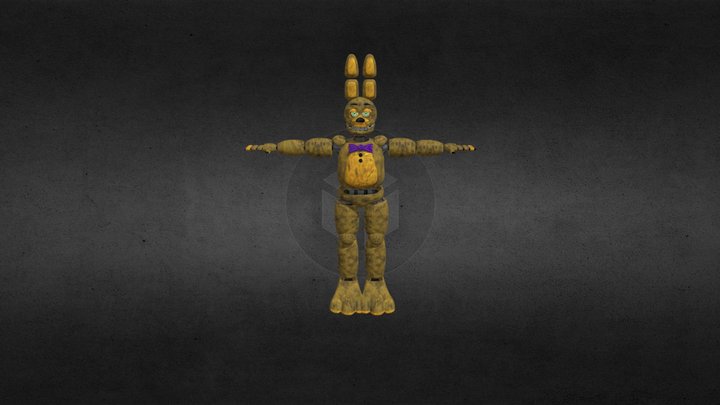 Springbonnnie 3D Model