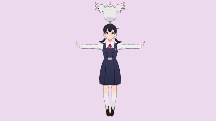 Tamako Kitashirakawa 3D Model