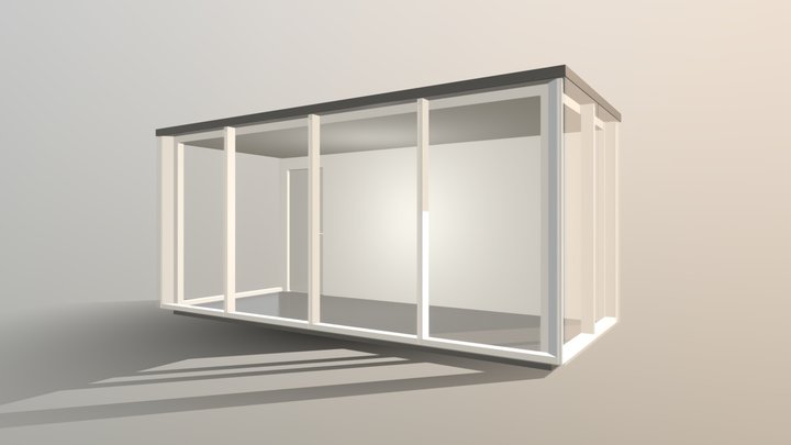 Carvart glassBox 3D Model