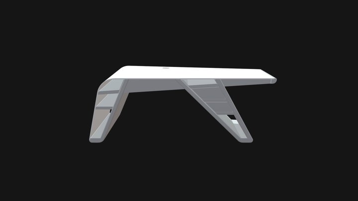 Mesa despacho modelo Corsair 3D Model