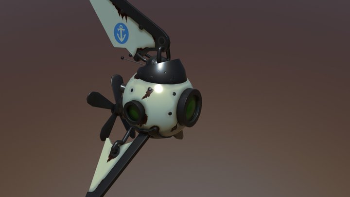 Waterdrone 3D Model