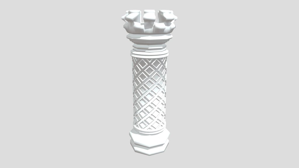 Crenellated Chimney Pot