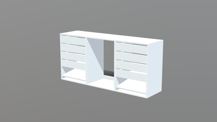 Placard Modulos v2 3D Model