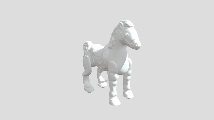 High Resolution hobby horse 3D Model