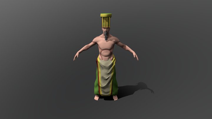 Jade Emperor 3D Model