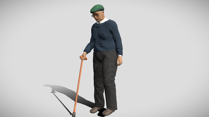OldMan Ernest 3D Model