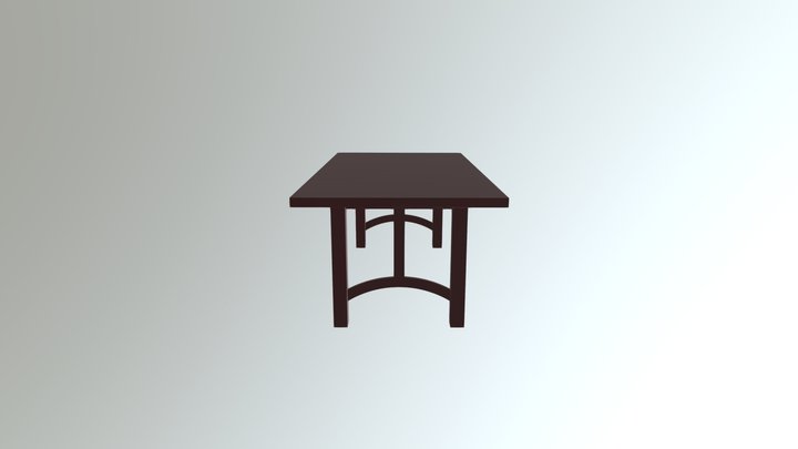 Стол сборка 3D Model