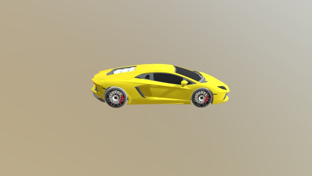 My Lambo - 3D model by gabbigilbert [68e35c8] - Sketchfab