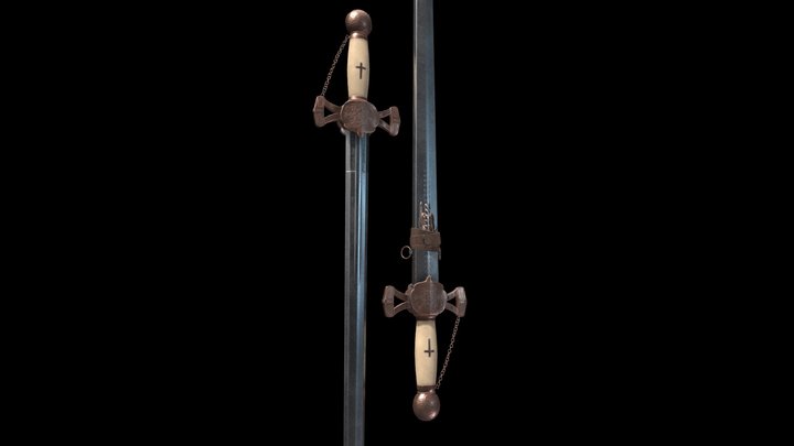 Sword Scabbard 3D Model