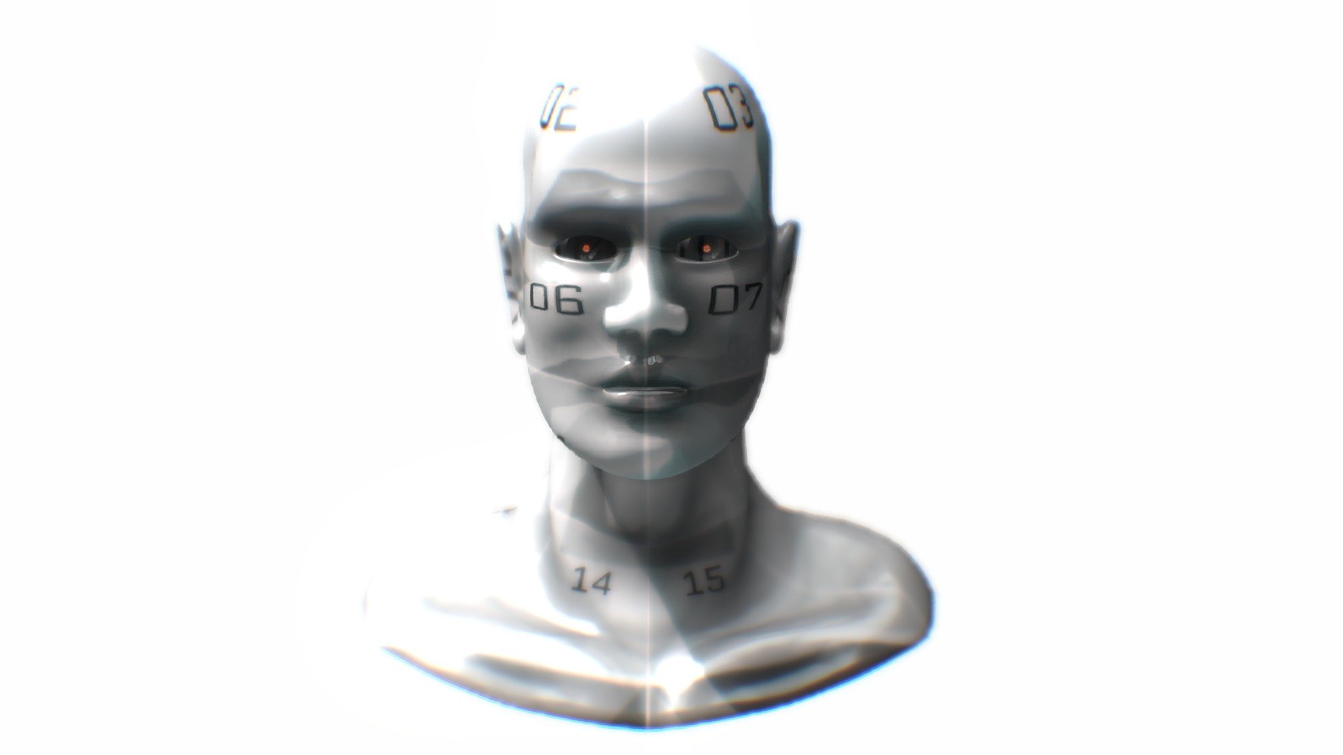 Head Base Mesh — Sketchfab embed 3D viewer