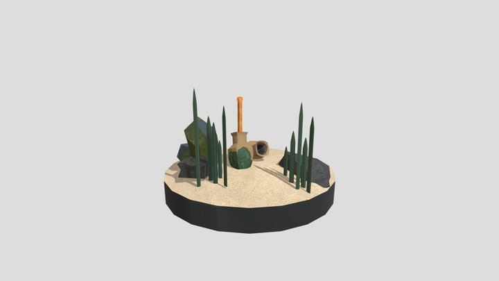 full scene 3D Model