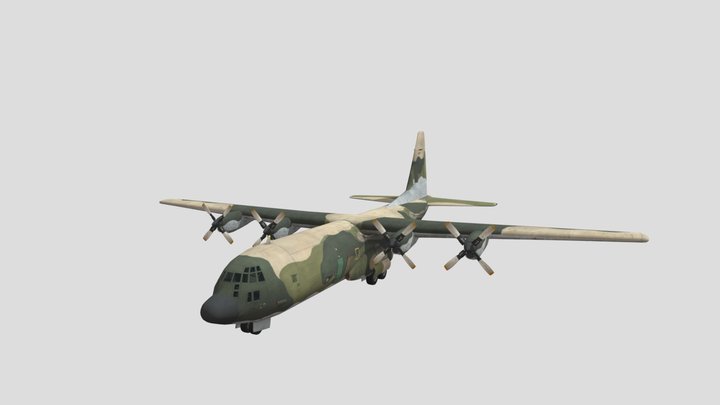 C-130 3D Model