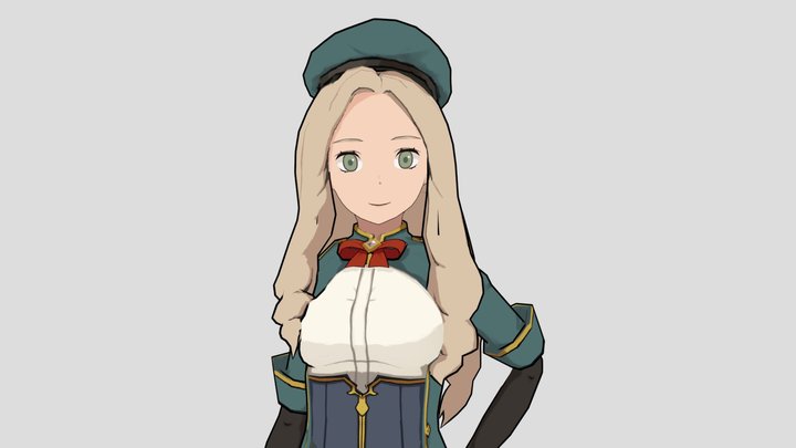 Original Character(based on ninokuni) 3D Model