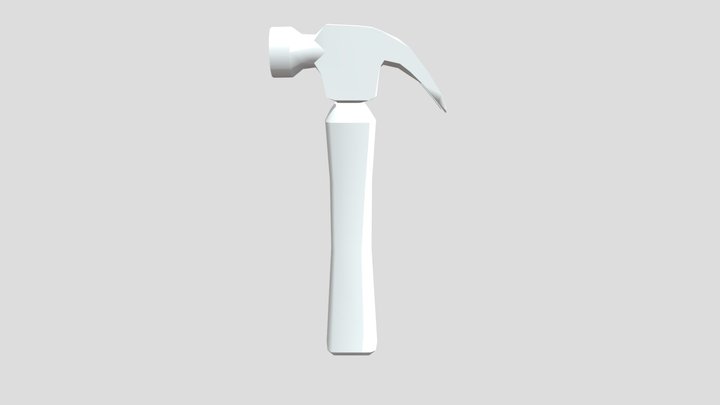 Hello Neighbor Announcement Trailer Hammer 3D Model