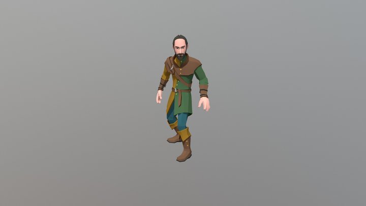 Archer 3D Model