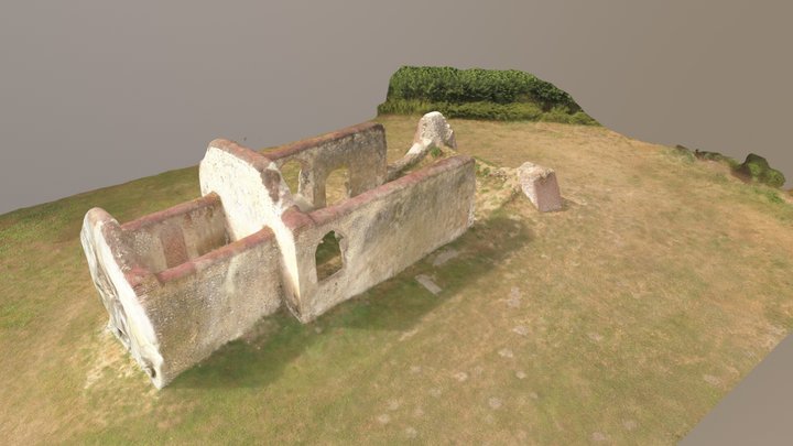 Old Church of St James, Bix Brand 3D Model
