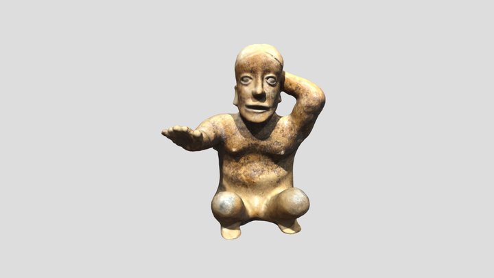 Figurine Arm Outstretched 3D Model