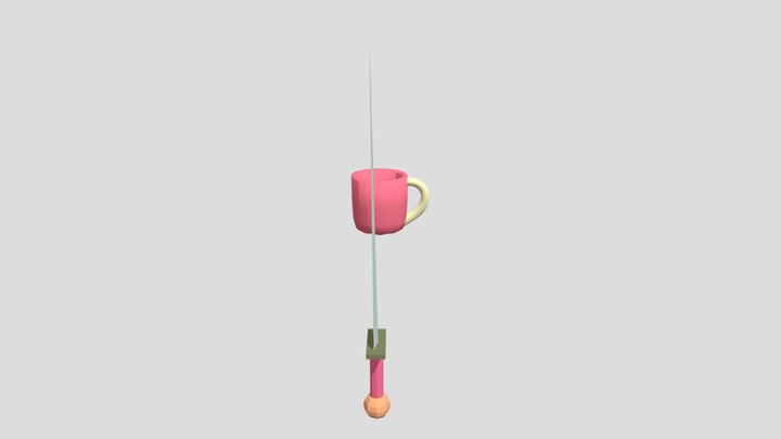 Sword & Cup — First 3D Models 3D Model