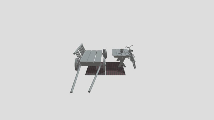 Grandma's house - Unwrap 3 + model 1 3D Model