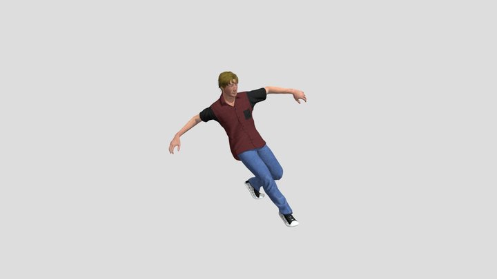 Loic breakdance yeahhhh!!! 3D Model