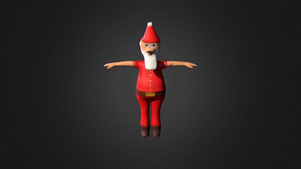 Santa - Download Free 3D model by Vejrumtalk [68ebf29] - Sketchfab