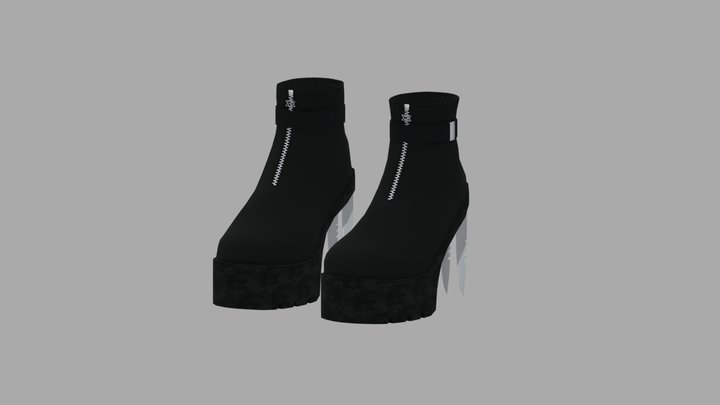 Knife Heel 3D Model