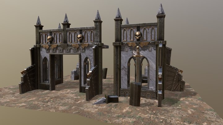 LBouchard_TP2_Wargame_v01 3D Model