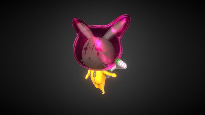 Space Bunny 3D Model