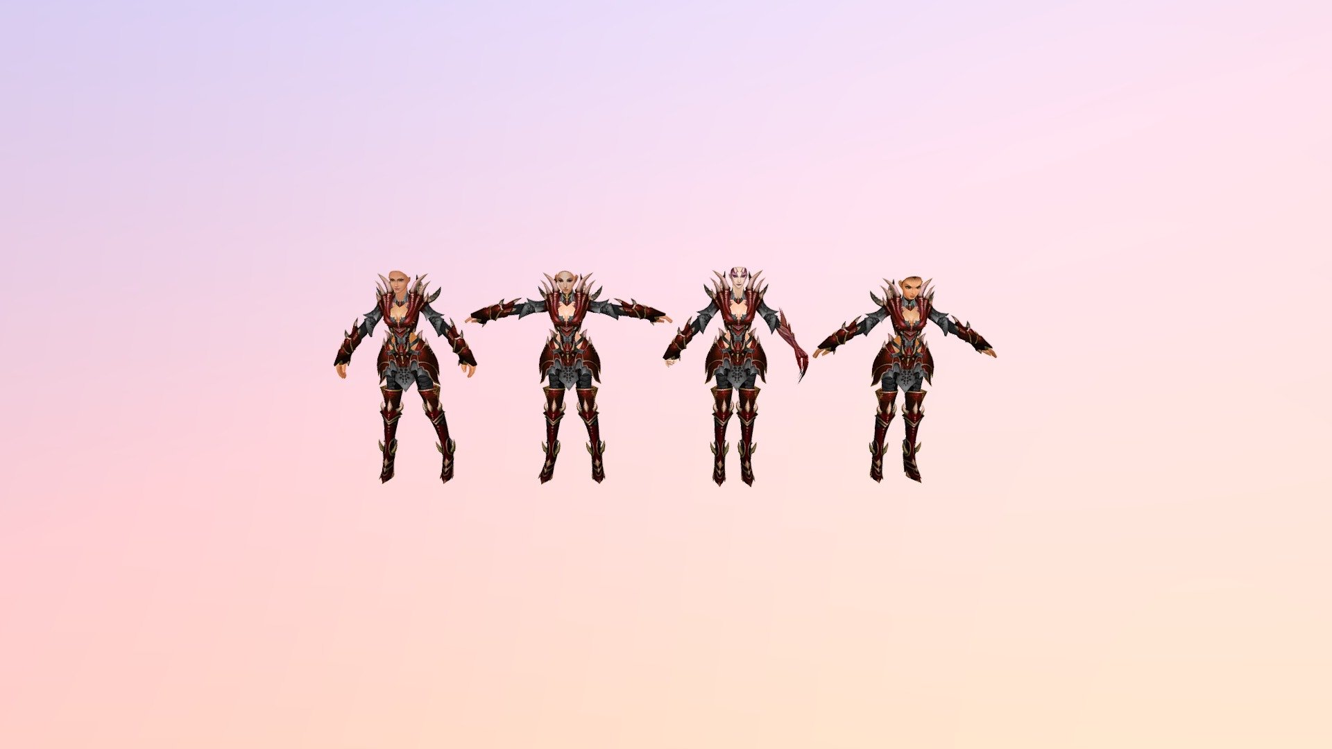 Blazedragon set woman Mark