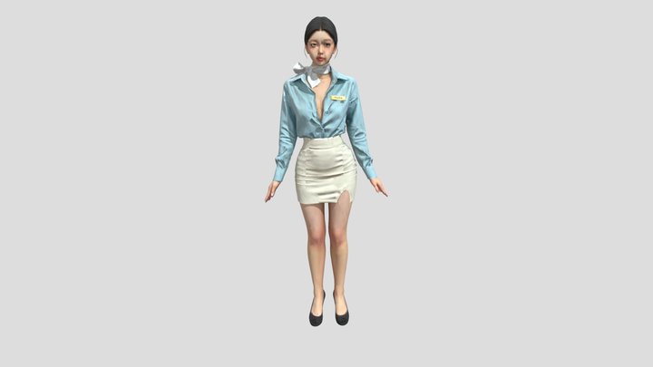 Traveler character 3D Model