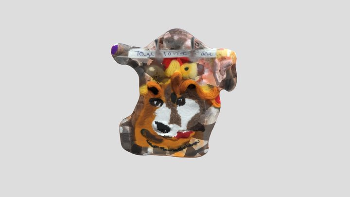 Shiba Tapestry Delight 3D Model
