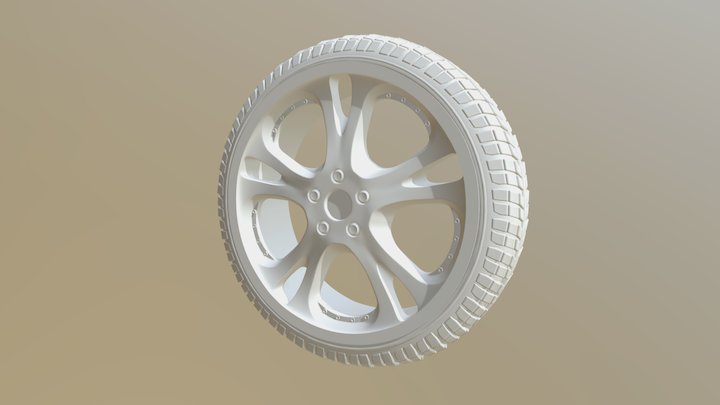 CGC Exercise Wheel 3D Model