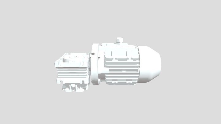Moto Reductor Motovario NMR 030 3D Model
