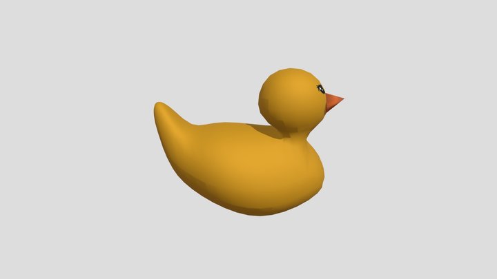 eecs 298 daily model: rubber duck 3D Model