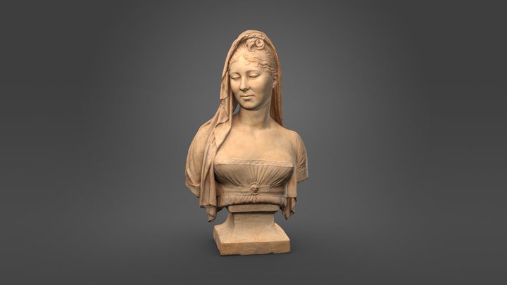 Juliette Récamier 3D Model