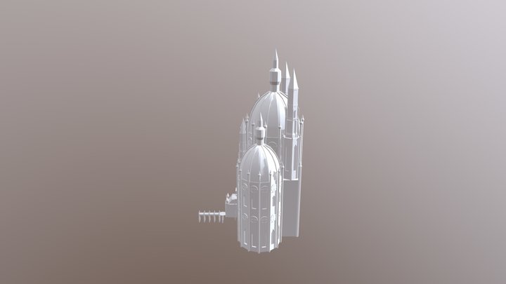 Fantasy Castle 3D Model