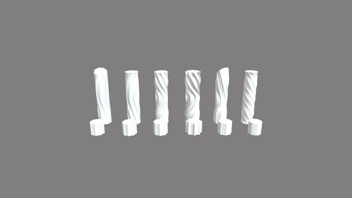 column variations 1 3D Model