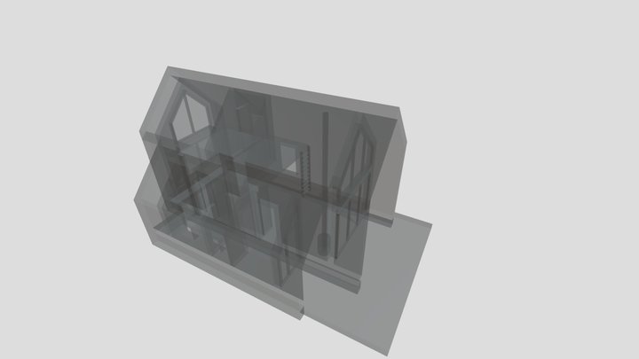 Барнхаус 3D Model