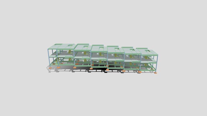 152. BLOCO C - Cond. São Caetano de Odi. 3D Model