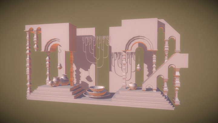 GRIS scene 3D Model