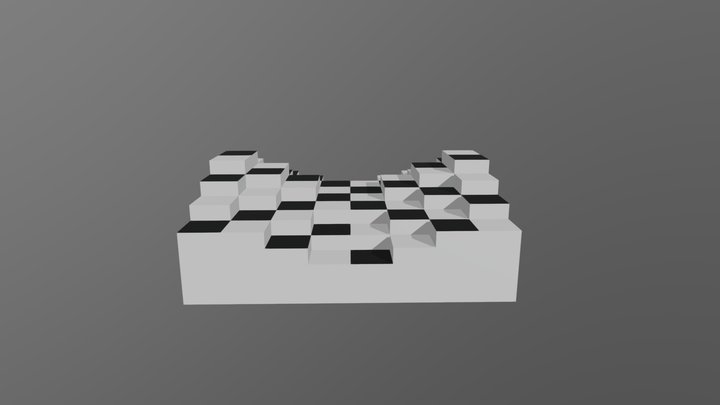 chessboard 3D Model