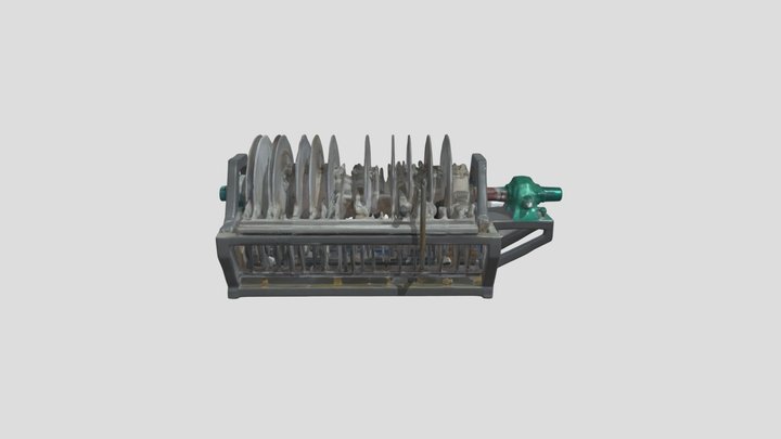Vacuum Ceramic Disc Filters 3D Model