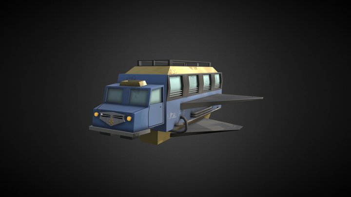 Day 11 - Bus 3D Model