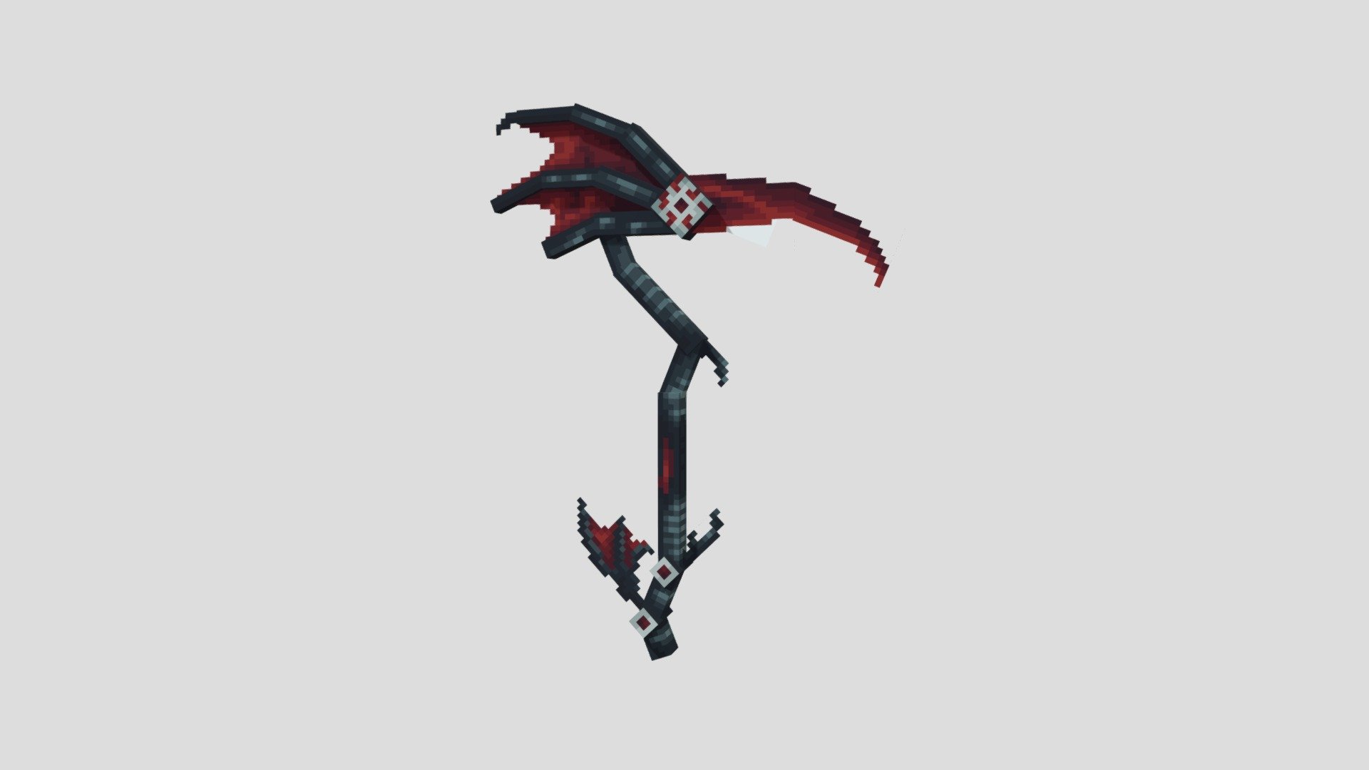 Vampiric Scythe 3d Model By Queue Blockbenchqueue 68f5a60 Sketchfab