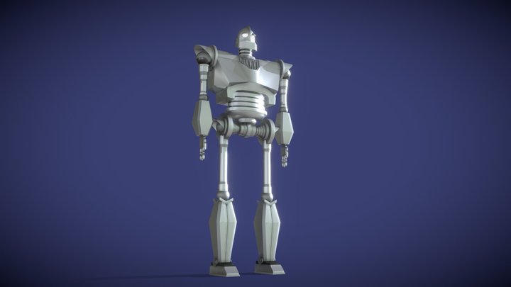 The Iron Giant 3D Model