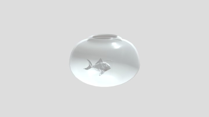 Unfinished Fish Bowl 3D Model