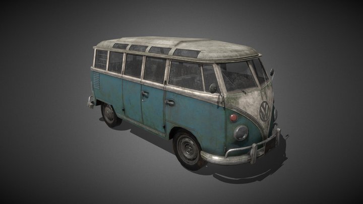 pp_mick_westfalia_1962_v004 3D Model