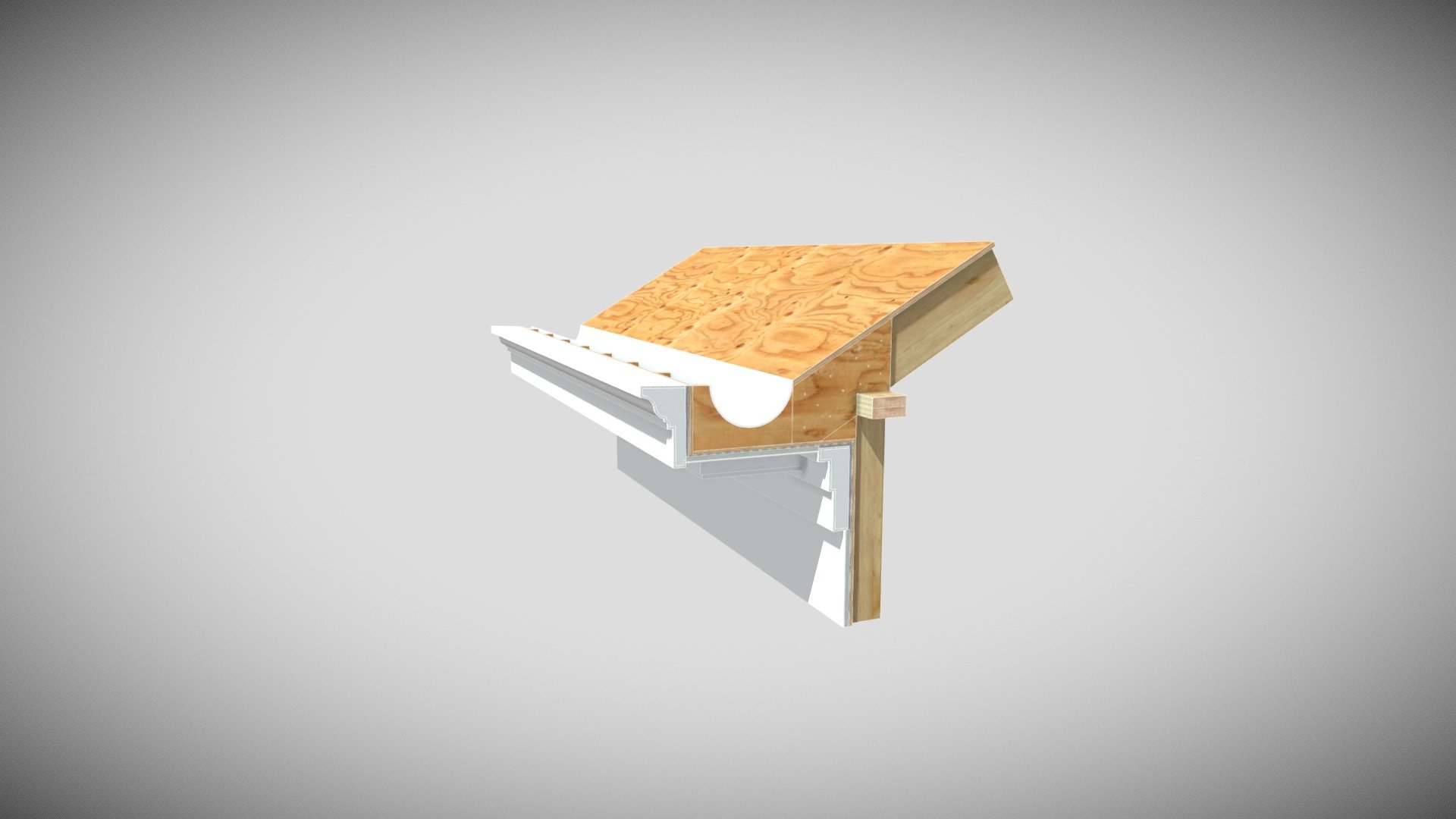 Eave Stucco 3D model by chrisjmitchell [68f8a70] Sketchfab