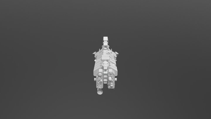 The Whatever Ship Armor 3D Model